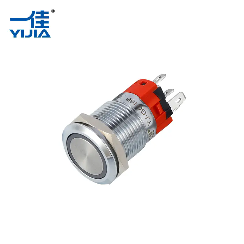 Hur fungerar en tryckknappsbrytare i metall?